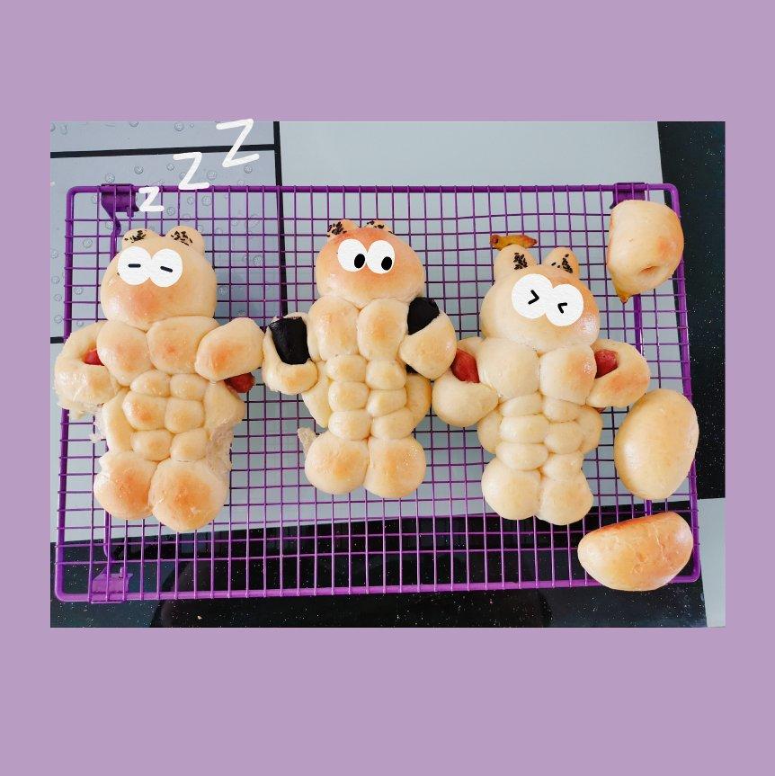 💪🏻🐻肌肉熊面包