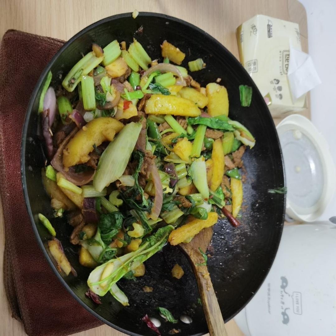 超下饭的干锅牛肉！