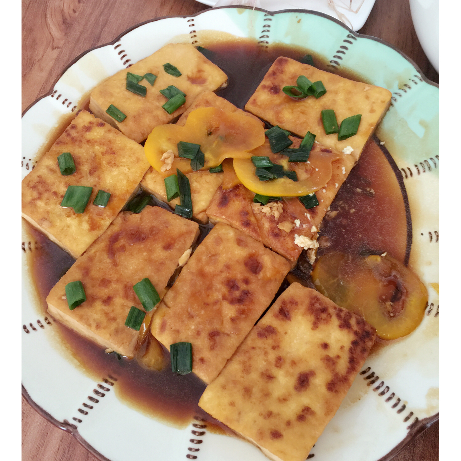家常煎豆腐