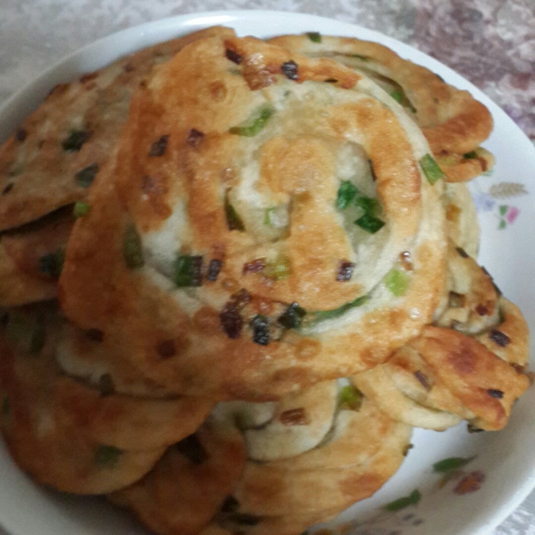 家常葱油饼