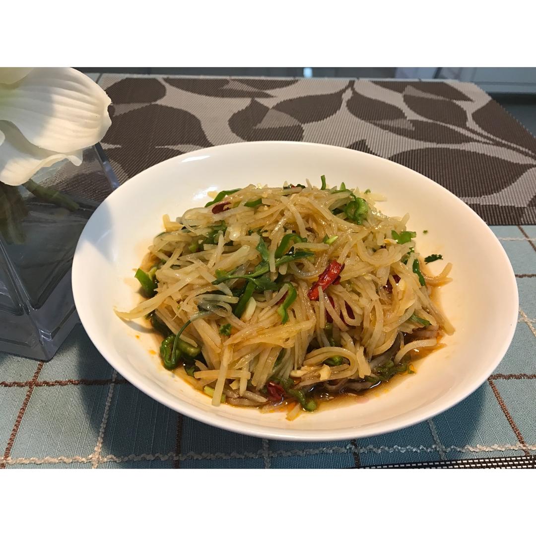 炝拌土豆丝