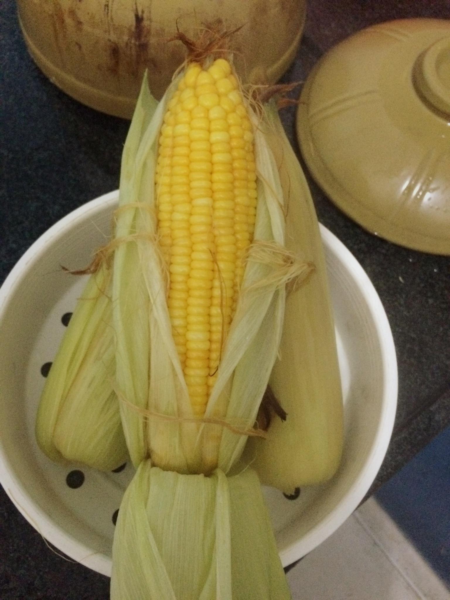 水煮玉米的做法