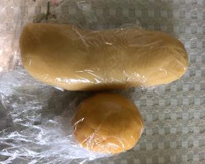 奶黄椰蓉月饼试验（两种饼皮，馅料蒸制版）的做法 步骤8