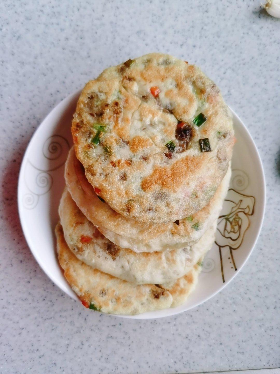 发面韭菜饼