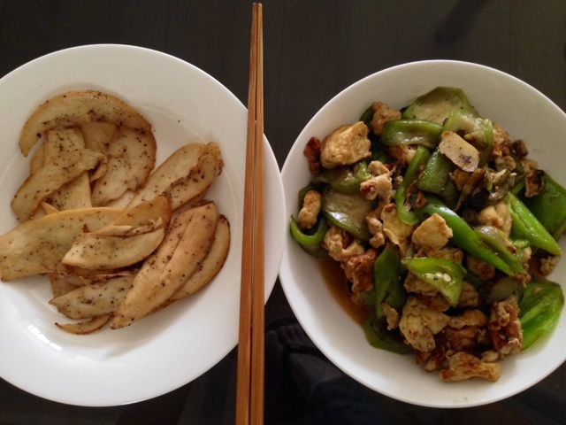 干煎杏鲍菇