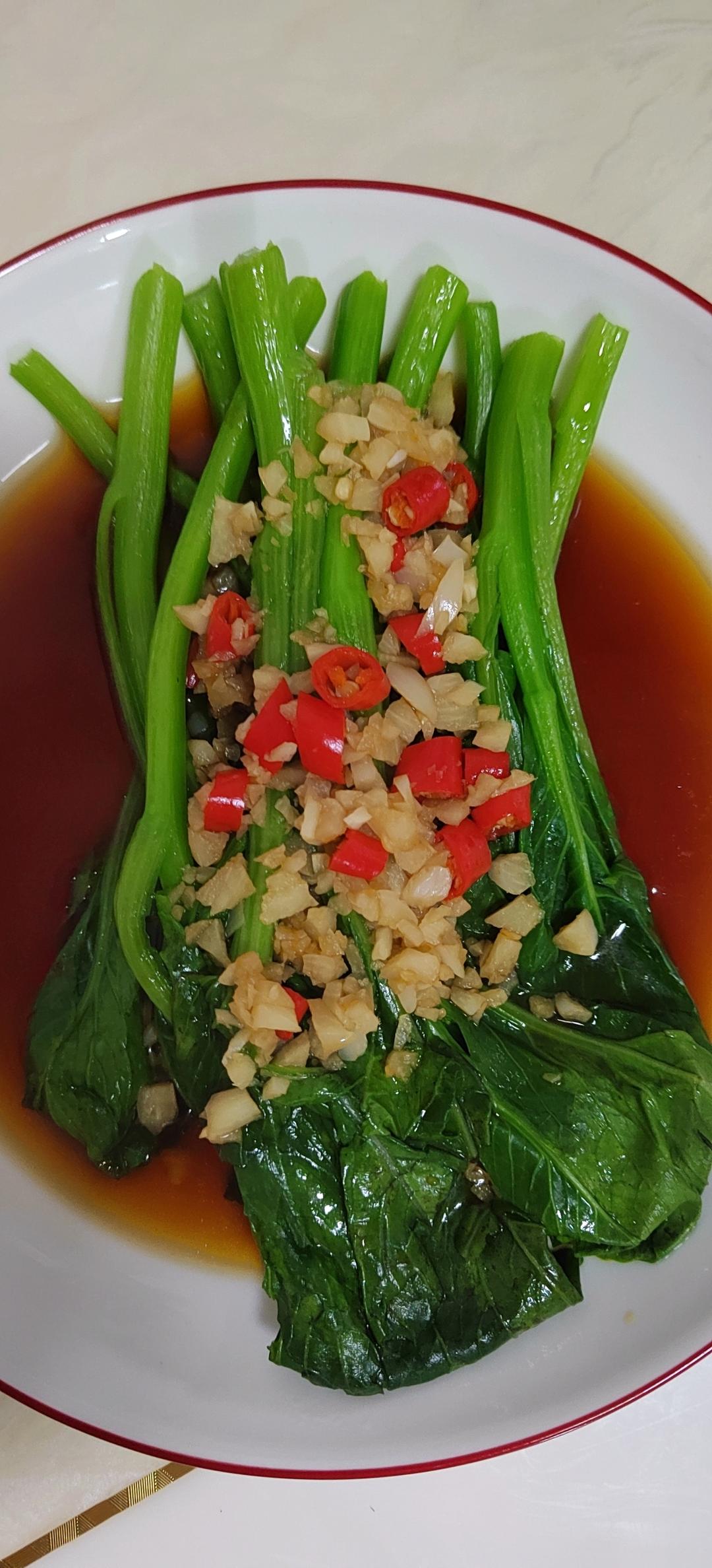 经典粤菜-白灼菜心（超详）