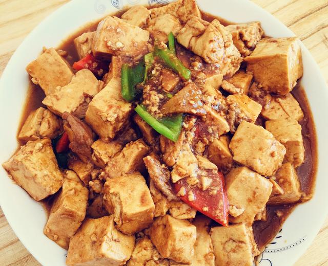 孕妇餐『家常烩豆腐』简单好做超级下饭红烧酱汁烩豆腐