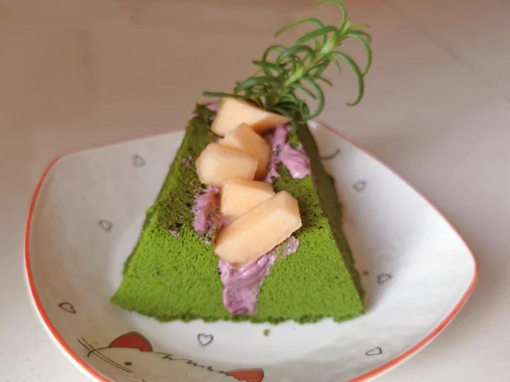 抹茶戚风蛋糕（改自《欢迎进入Grace西点红茶时间》）