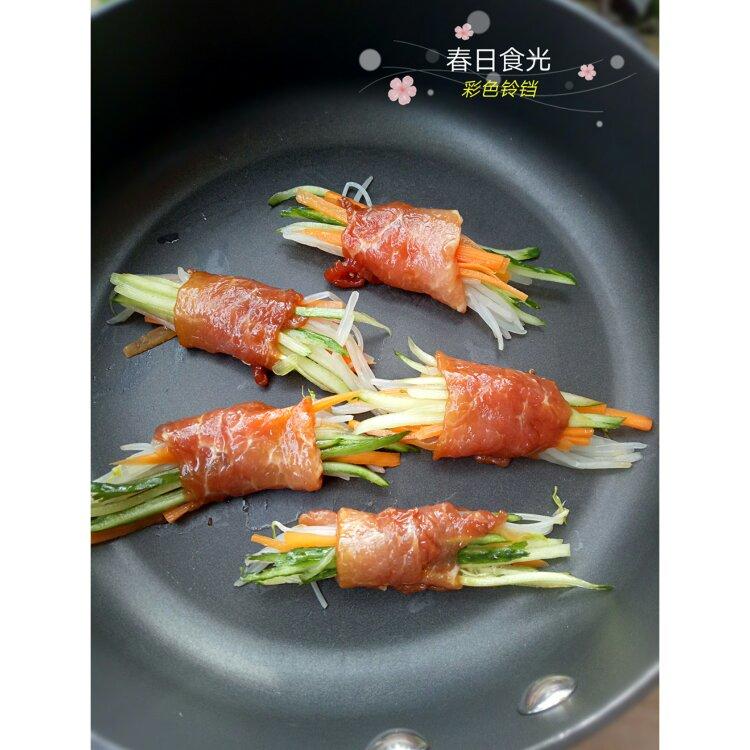 肥牛黄瓜豆芽儿卷