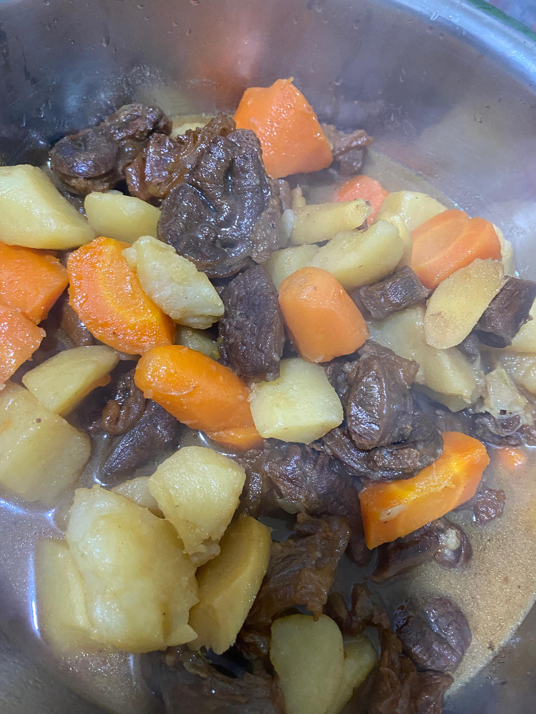 不加香料的红烧牛腱子