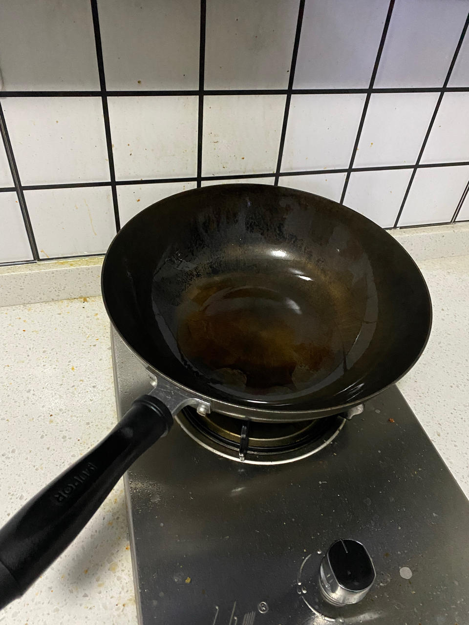 生铁锅开锅