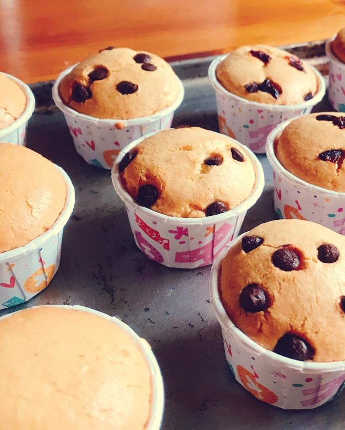 不回缩迷你纸杯蛋糕