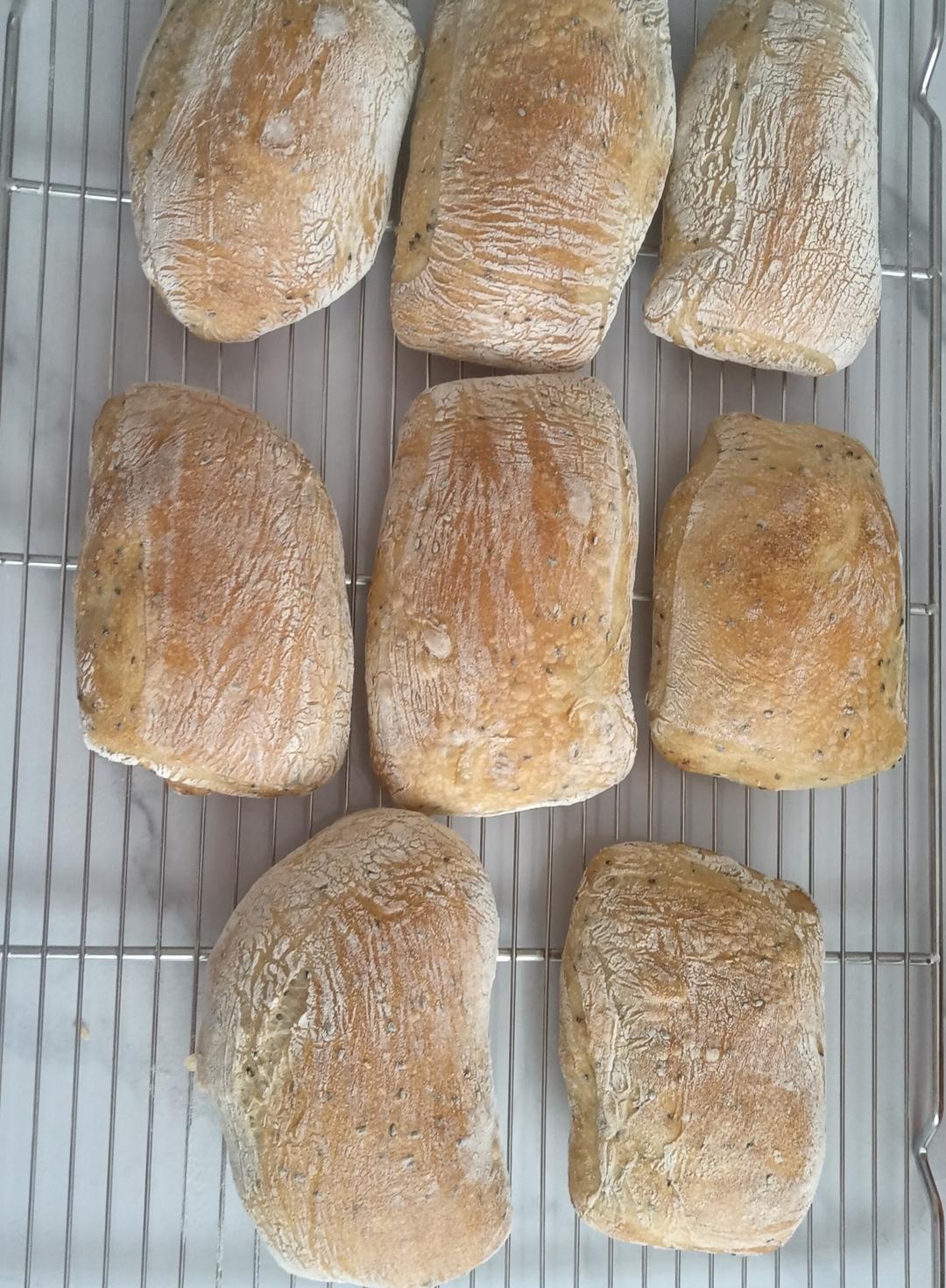 恰巴塔面包  Ciabatta