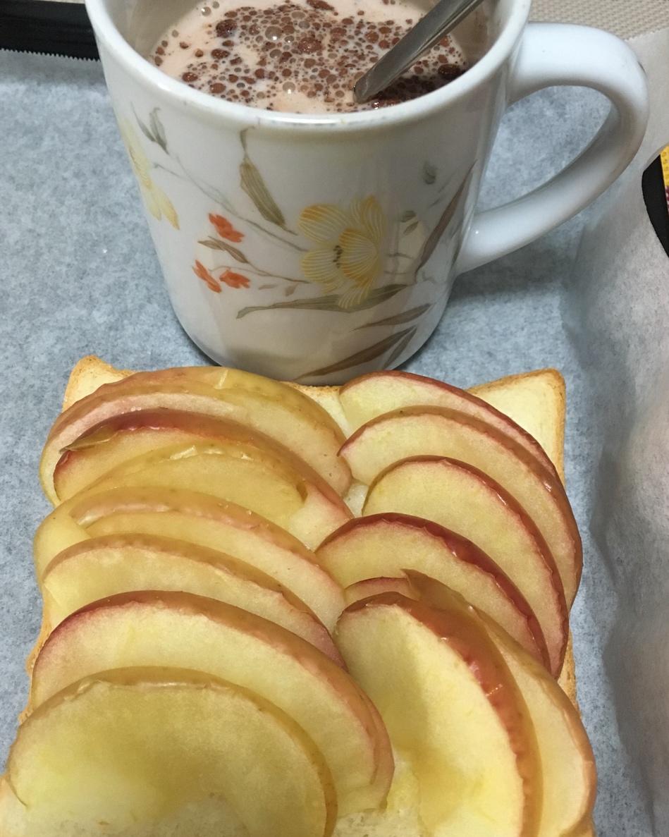 低热量吐司苹果派