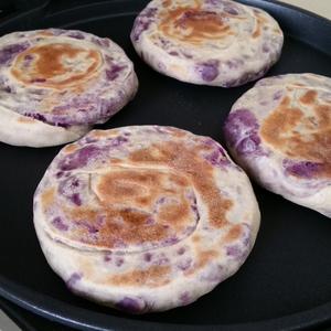 荞麦紫薯发面饼的做法 步骤20