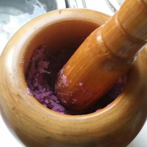 花式紫薯玫瑰馒头的做法 步骤6
