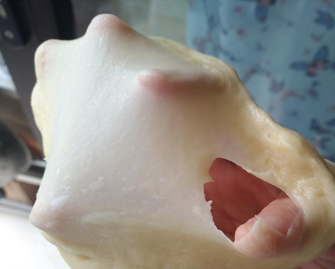 纯奶手撕吐司的做法 步骤1