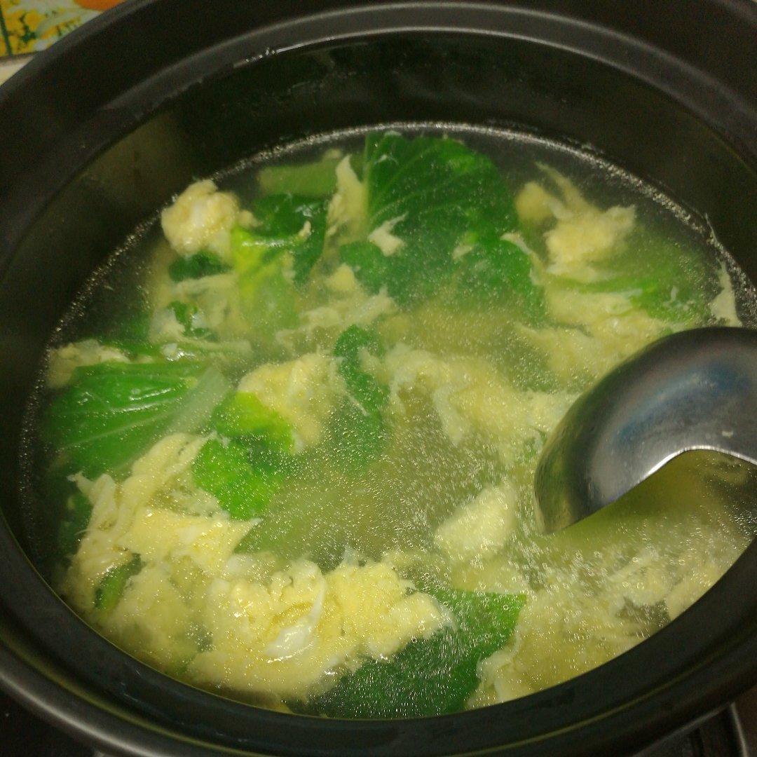菠菜鸡蛋汤