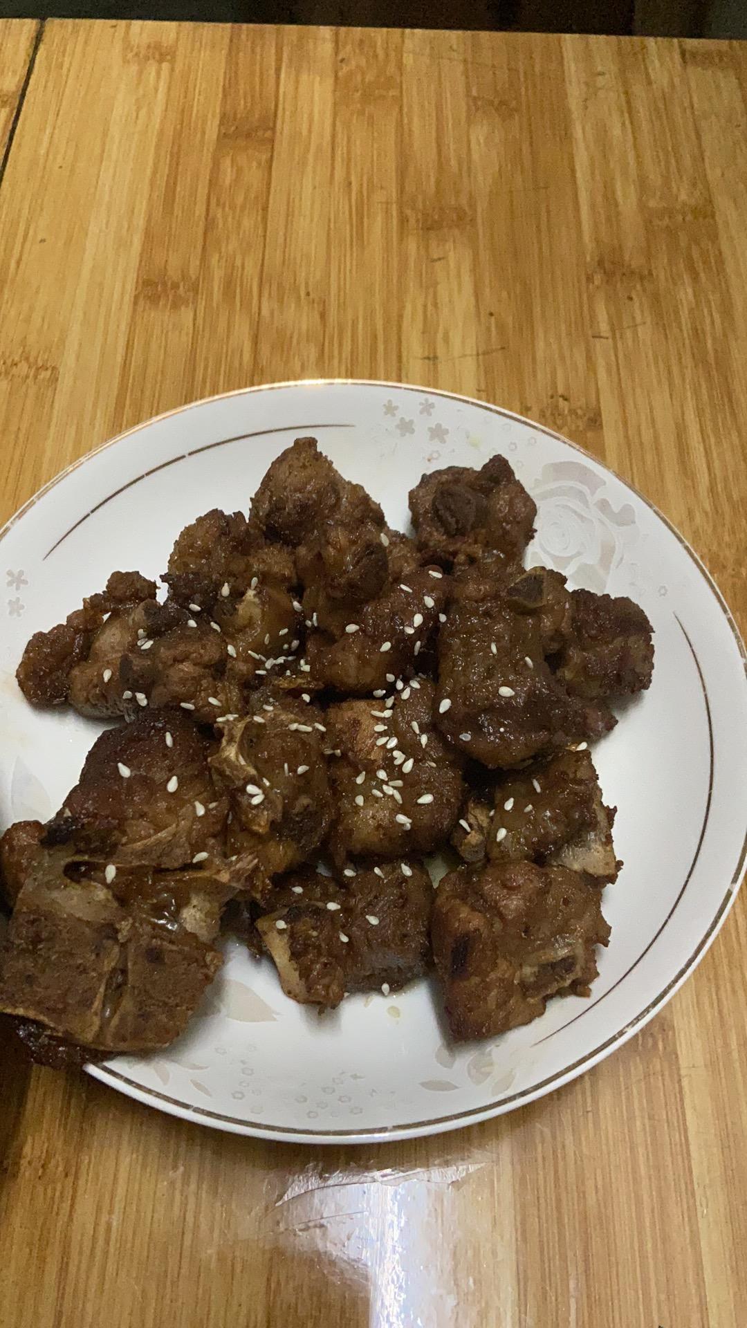 懒人版糖醋排骨