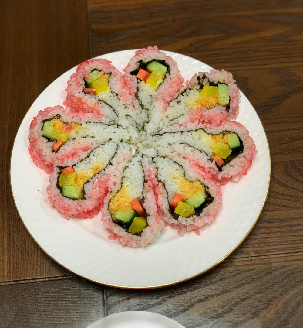 浪漫樱花寿司卷