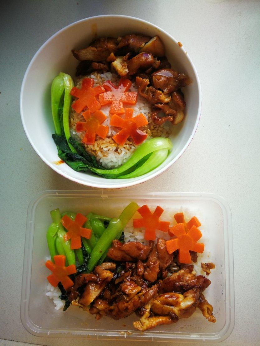 照烧鸡腿饭