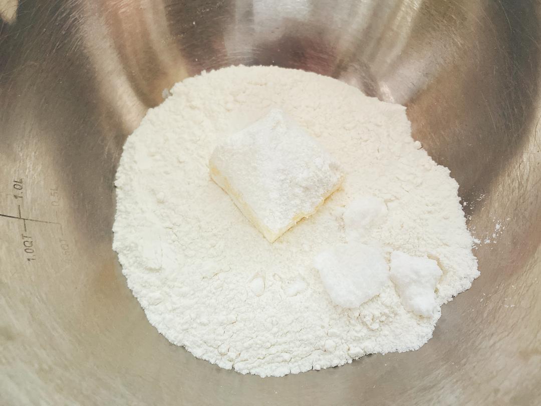 纯奶手撕吐司的做法 步骤1