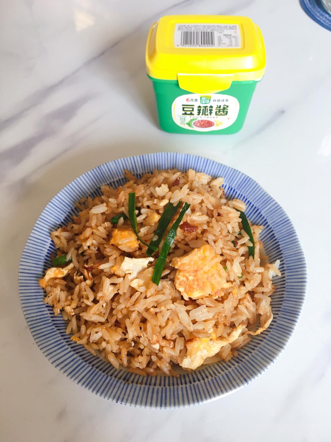 葱伴侣之豆瓣酱蛋炒饭！