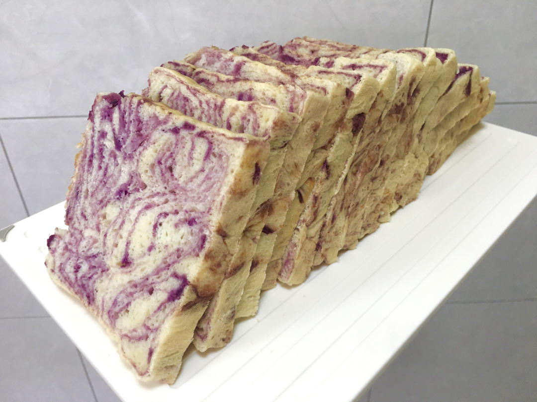 豆沙大理石吐司