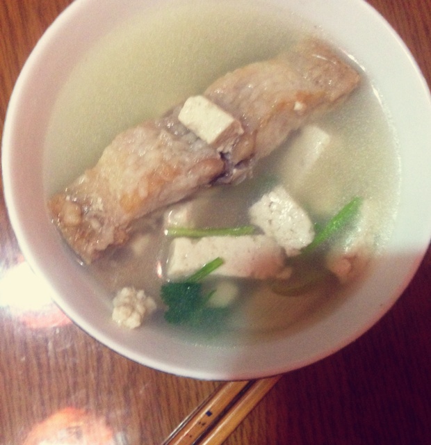 日本豆腐鱼汤