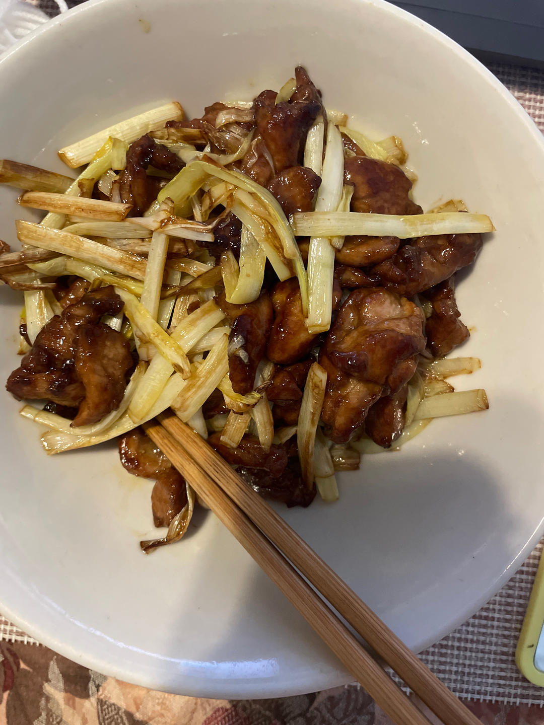 最好吃的韭黄炒肉