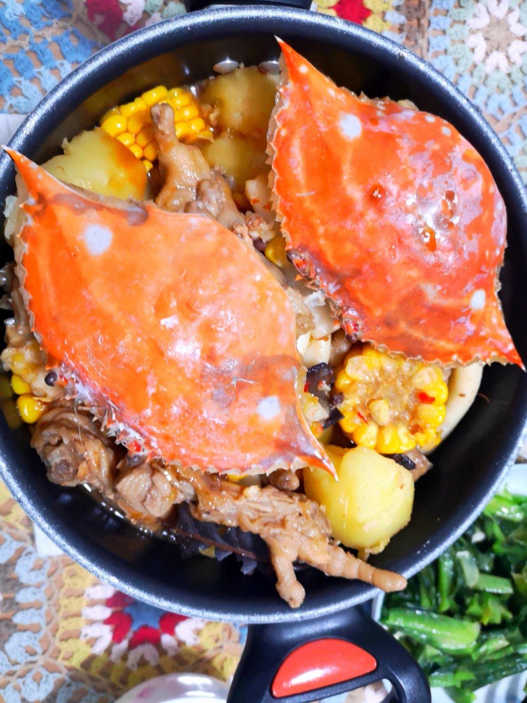 肉蟹煲【曼食慢语】