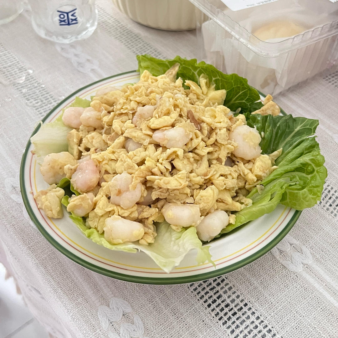 🍤虾仁滑蛋