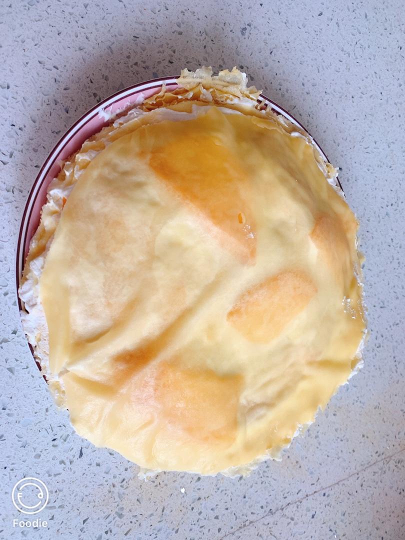 芒果千层蛋糕，100%成功告别煎皮无能