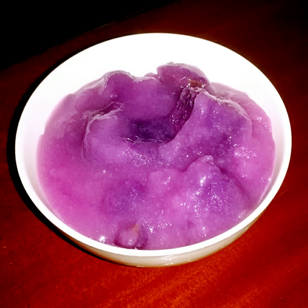 紫薯银耳羹！（快捷版的）