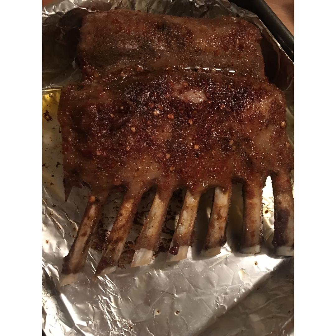 孜然烤羊排