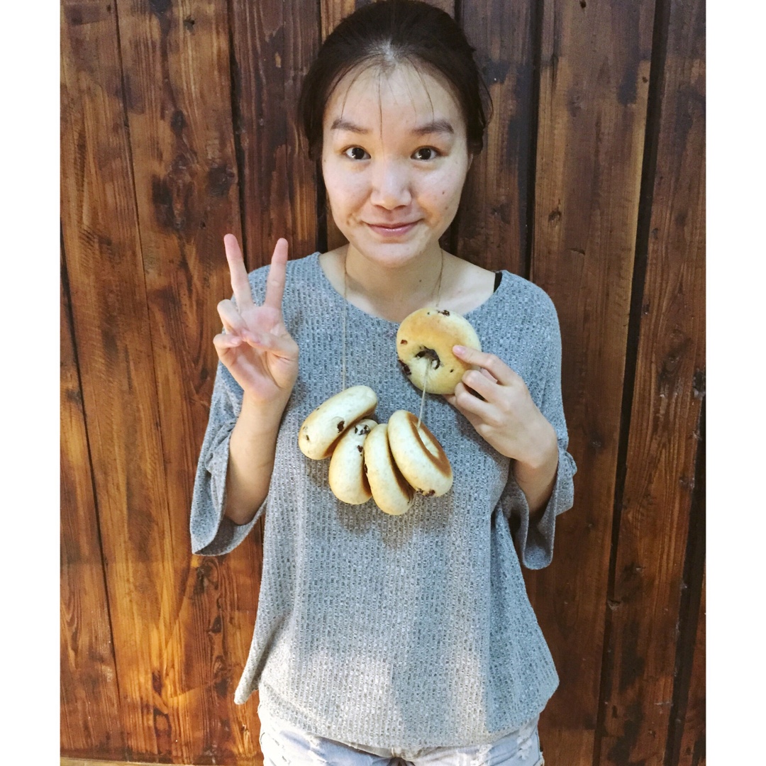 全麦蔓越莓贝果