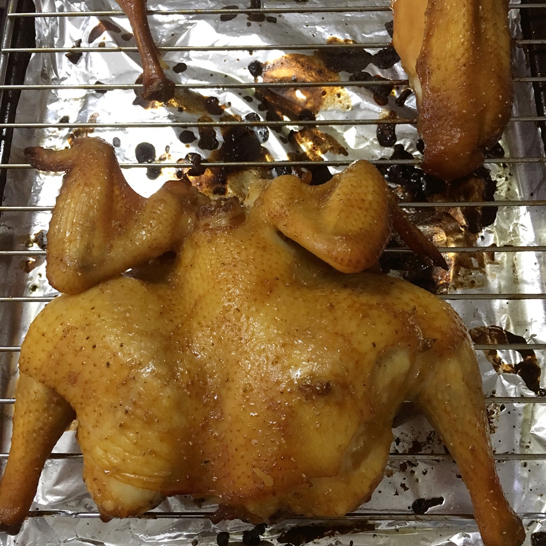 袋袋烤鸡--自制腌料+脆皮秘籍