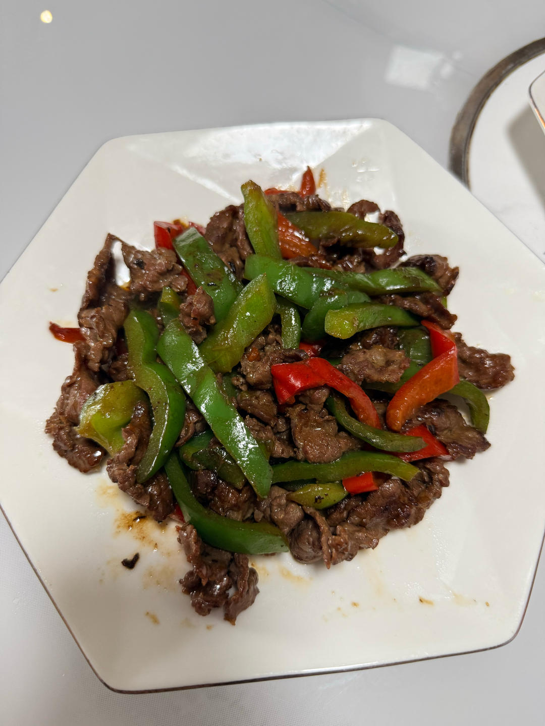 菜椒炒牛肉