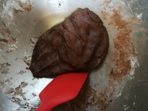 可可粉蔓越莓曲奇饼干的做法 步骤6