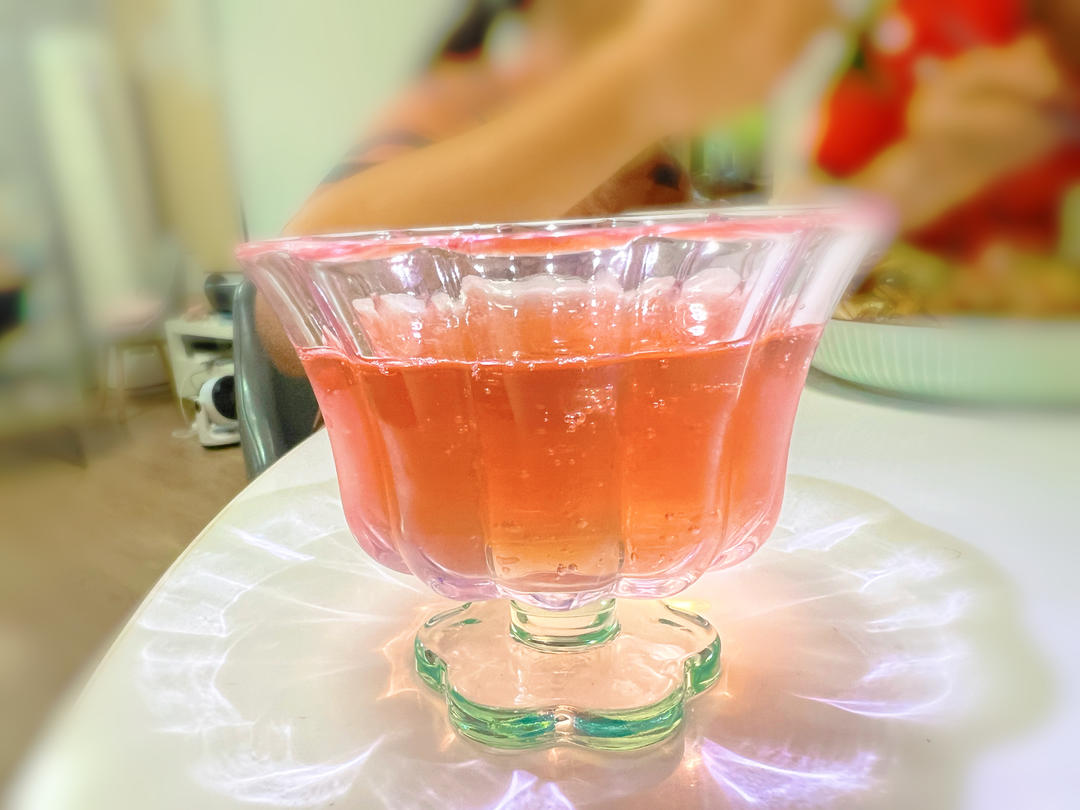 果冻起泡酒的做法
