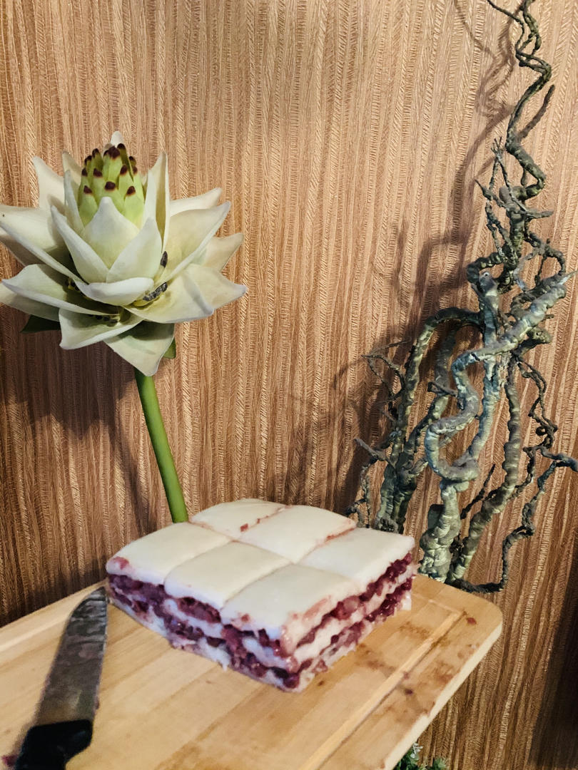 糯米红豆糕