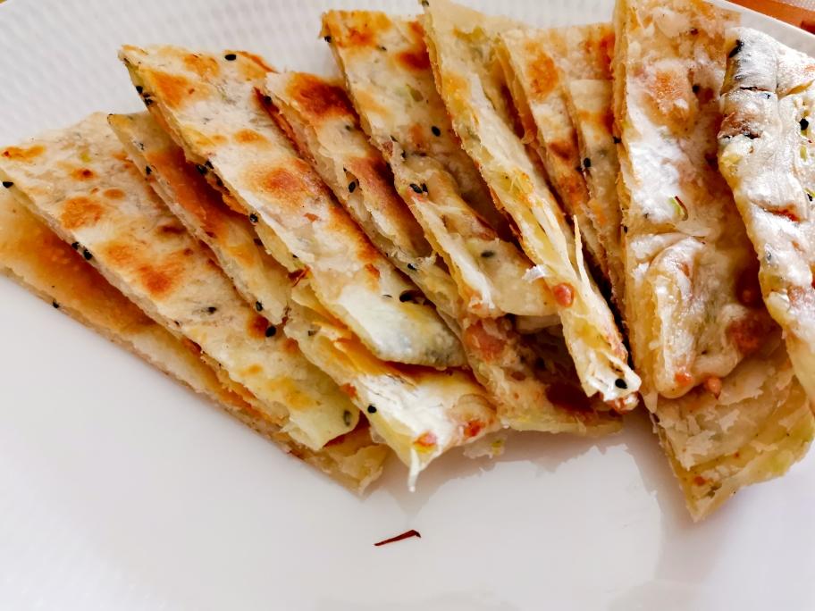 改良版的葱油饼之羊肉炕馍