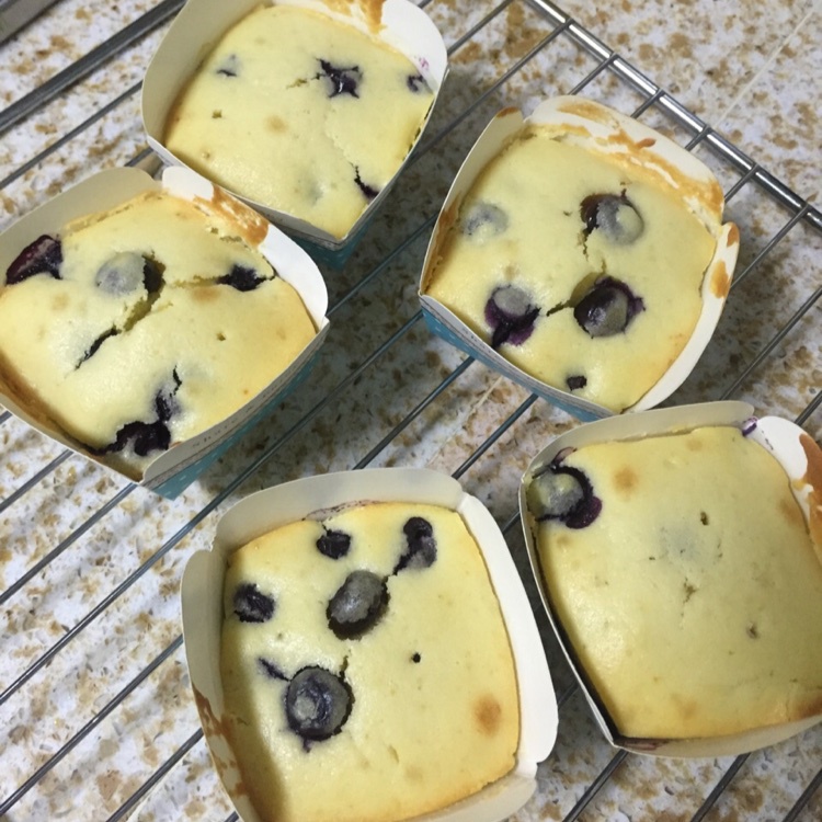 蓝莓玛芬蛋糕 Blueberry Muffin