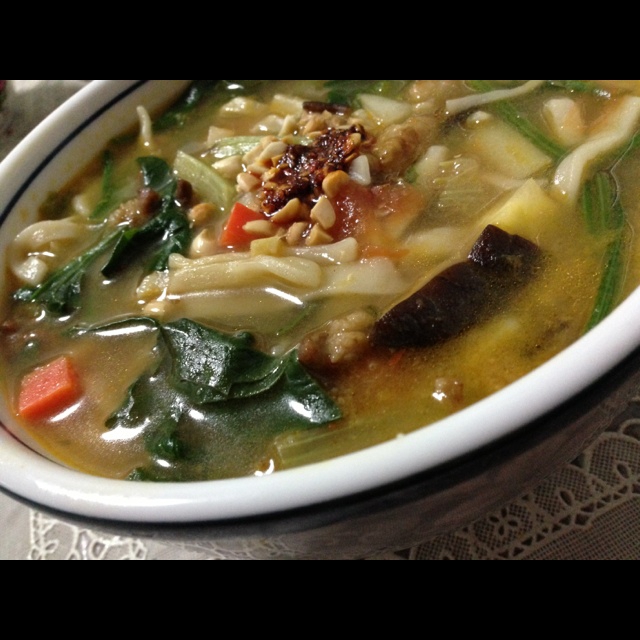 手擀面版新疆汤饭