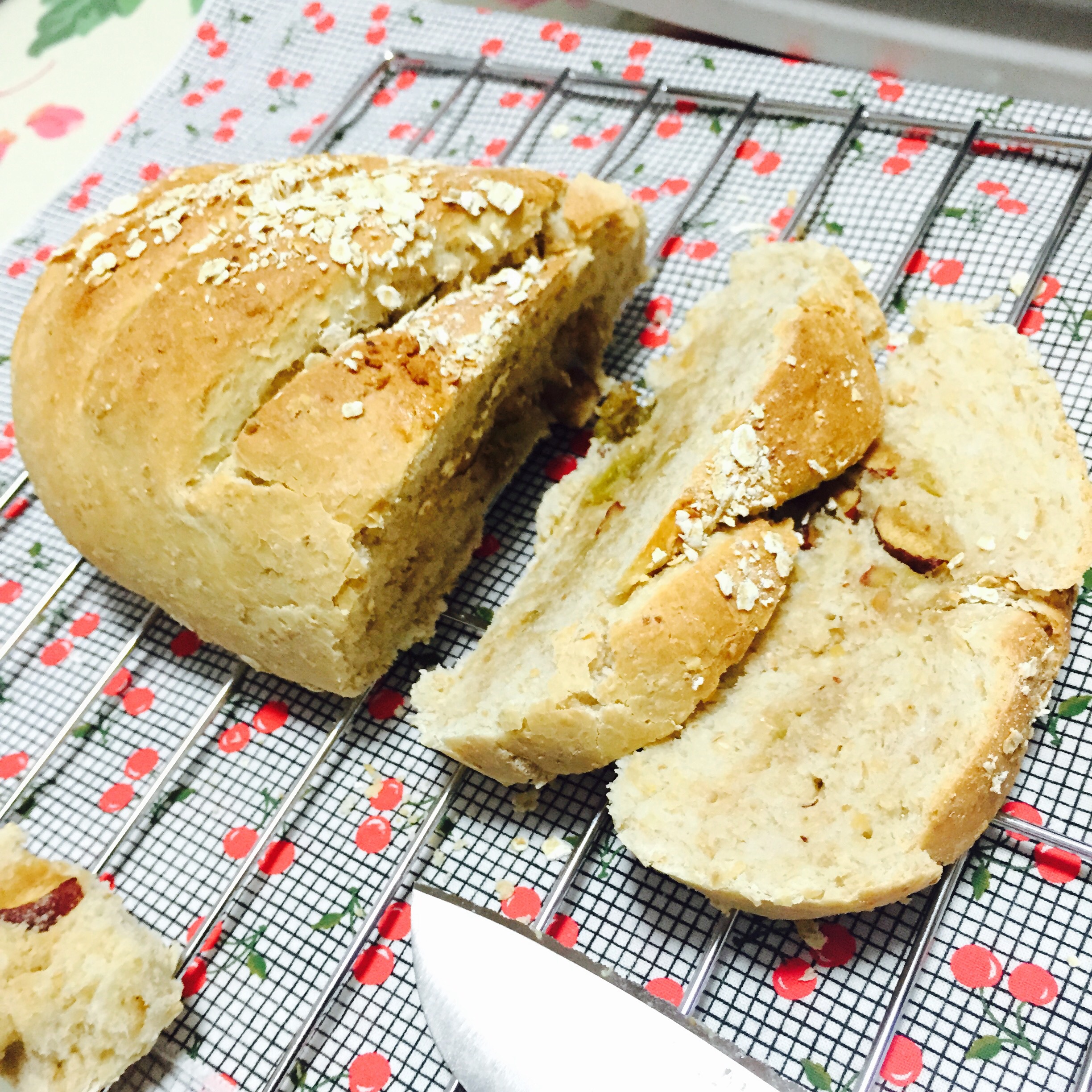 黑麦核桃红糖面包