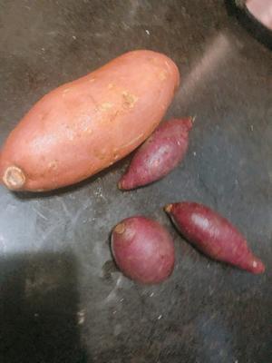 自制红薯紫薯干的做法 步骤1
