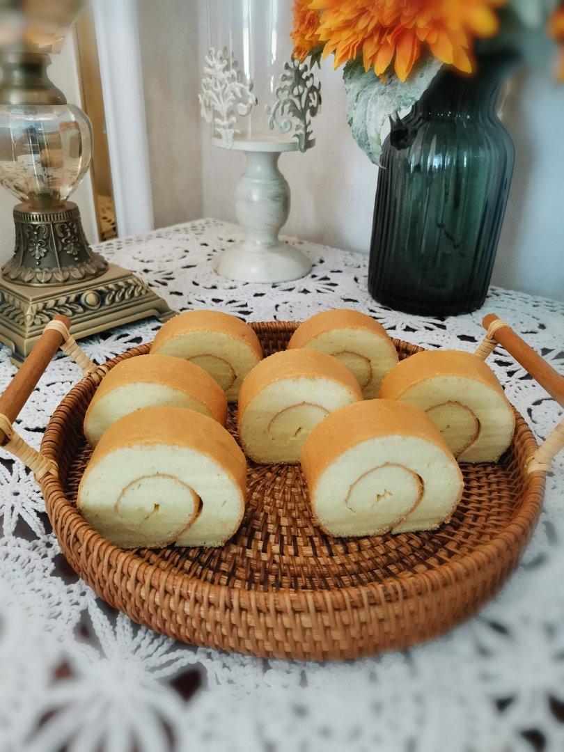 蛋糕卷这样做‼️不掉皮不开裂（小视频食谱）