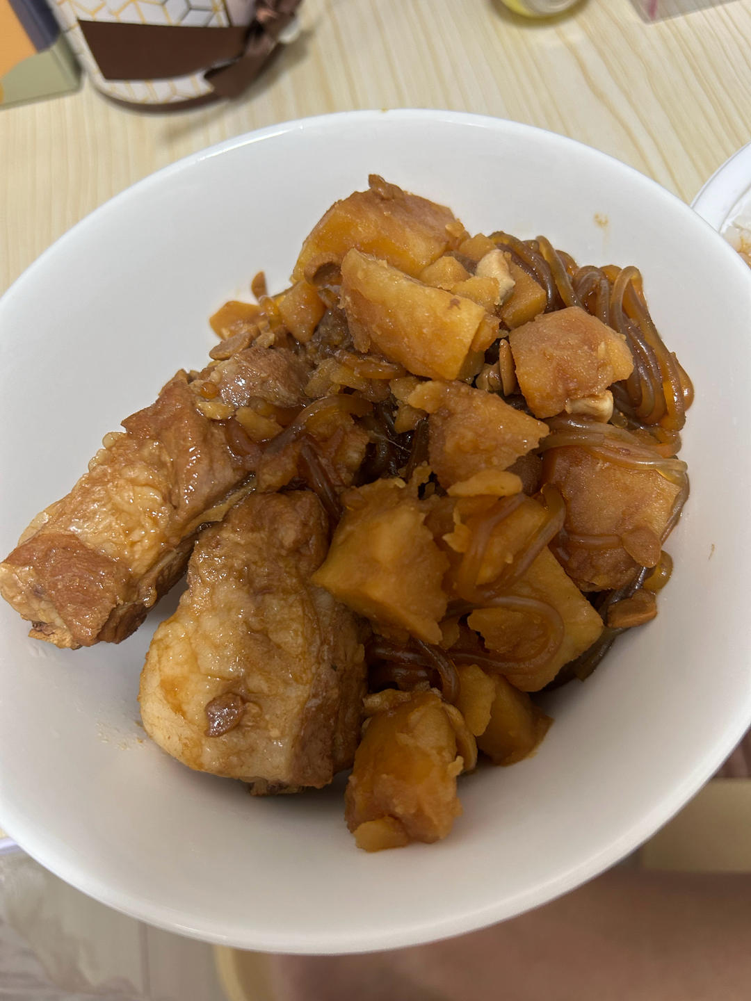 排骨土豆炖粉条