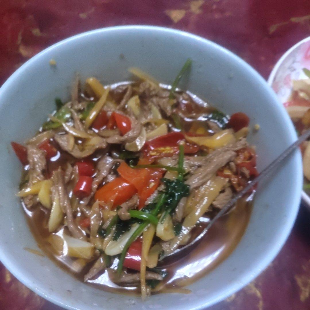 小炒黄牛肉｜香辣下饭｜非常好吃！