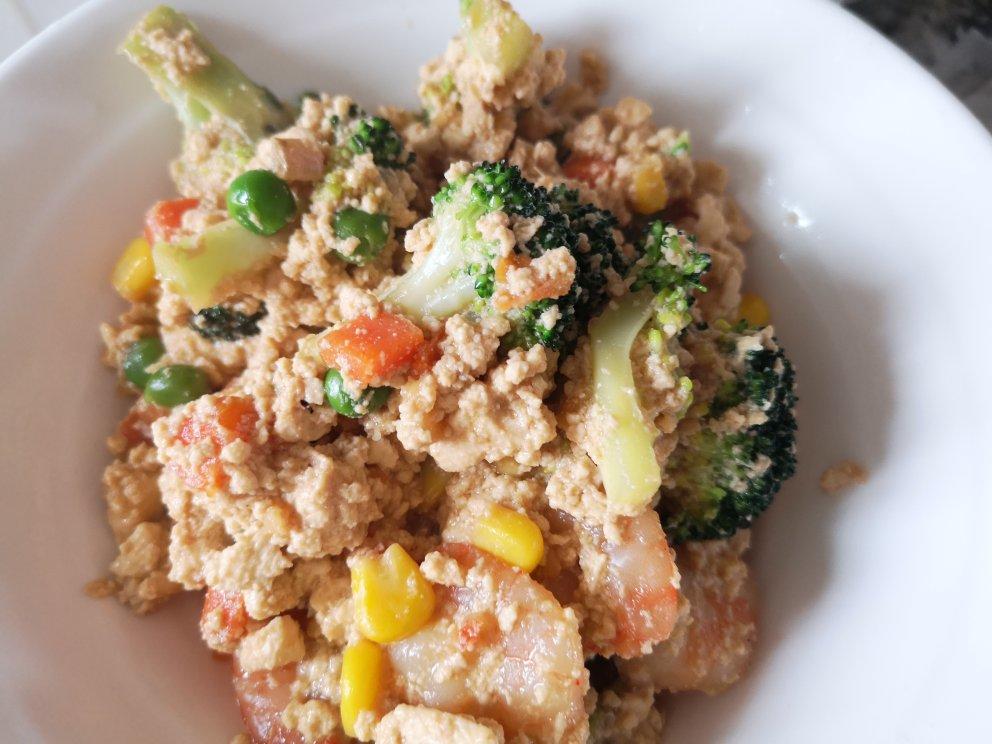 无米豆腐“炒饭”